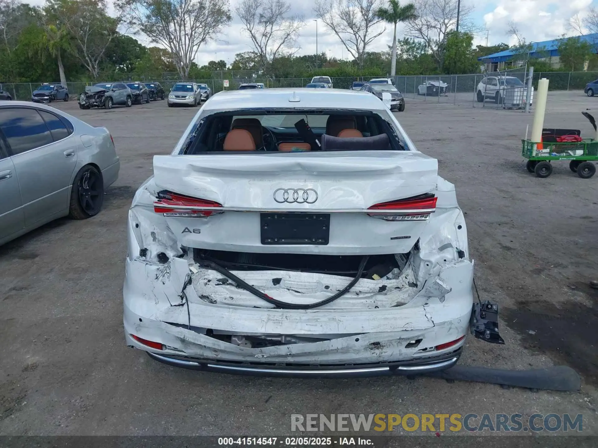 16 Photograph of a damaged car WAUD3BF27PN087628 AUDI A6 2023