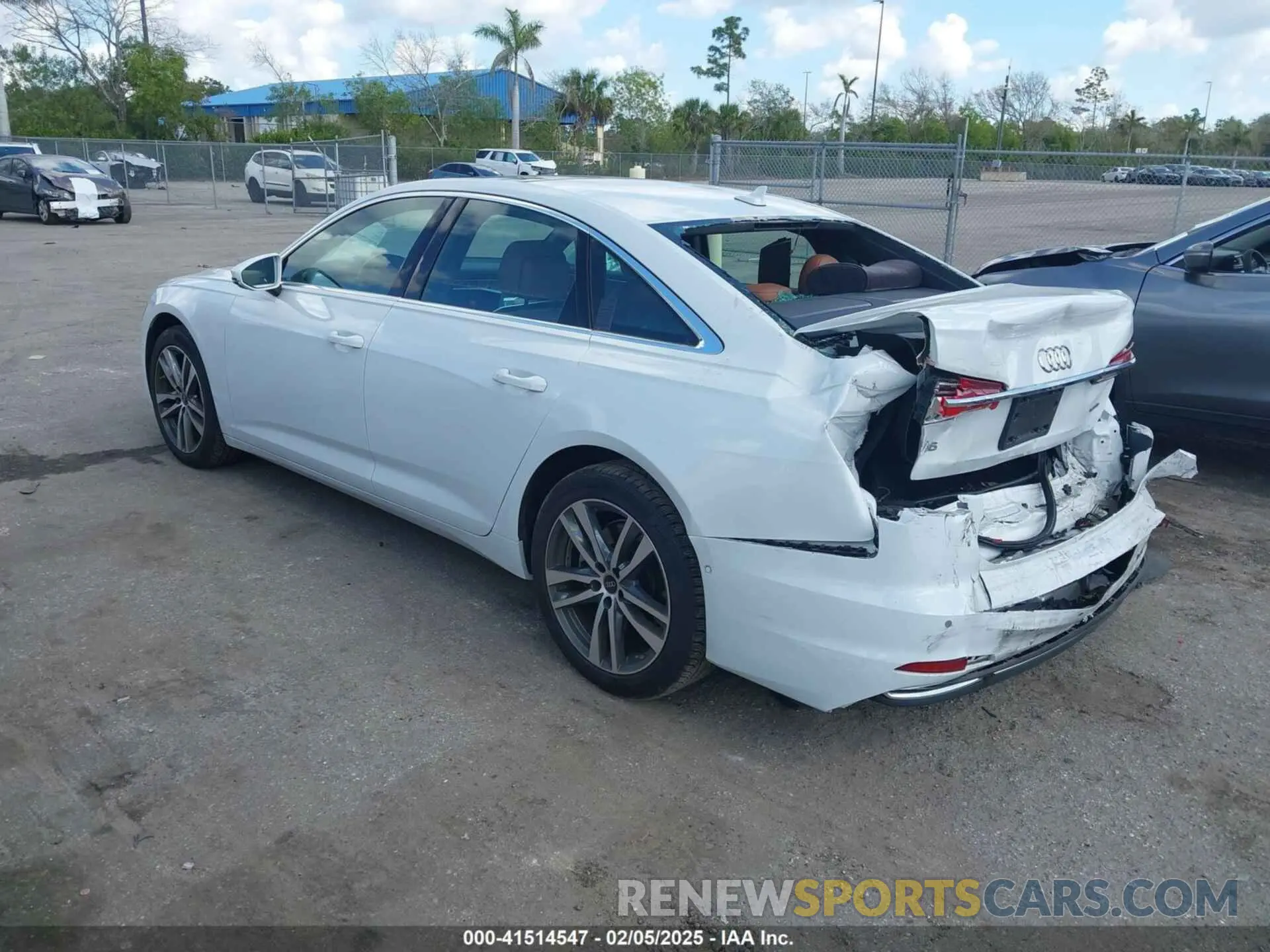 3 Photograph of a damaged car WAUD3BF27PN087628 AUDI A6 2023