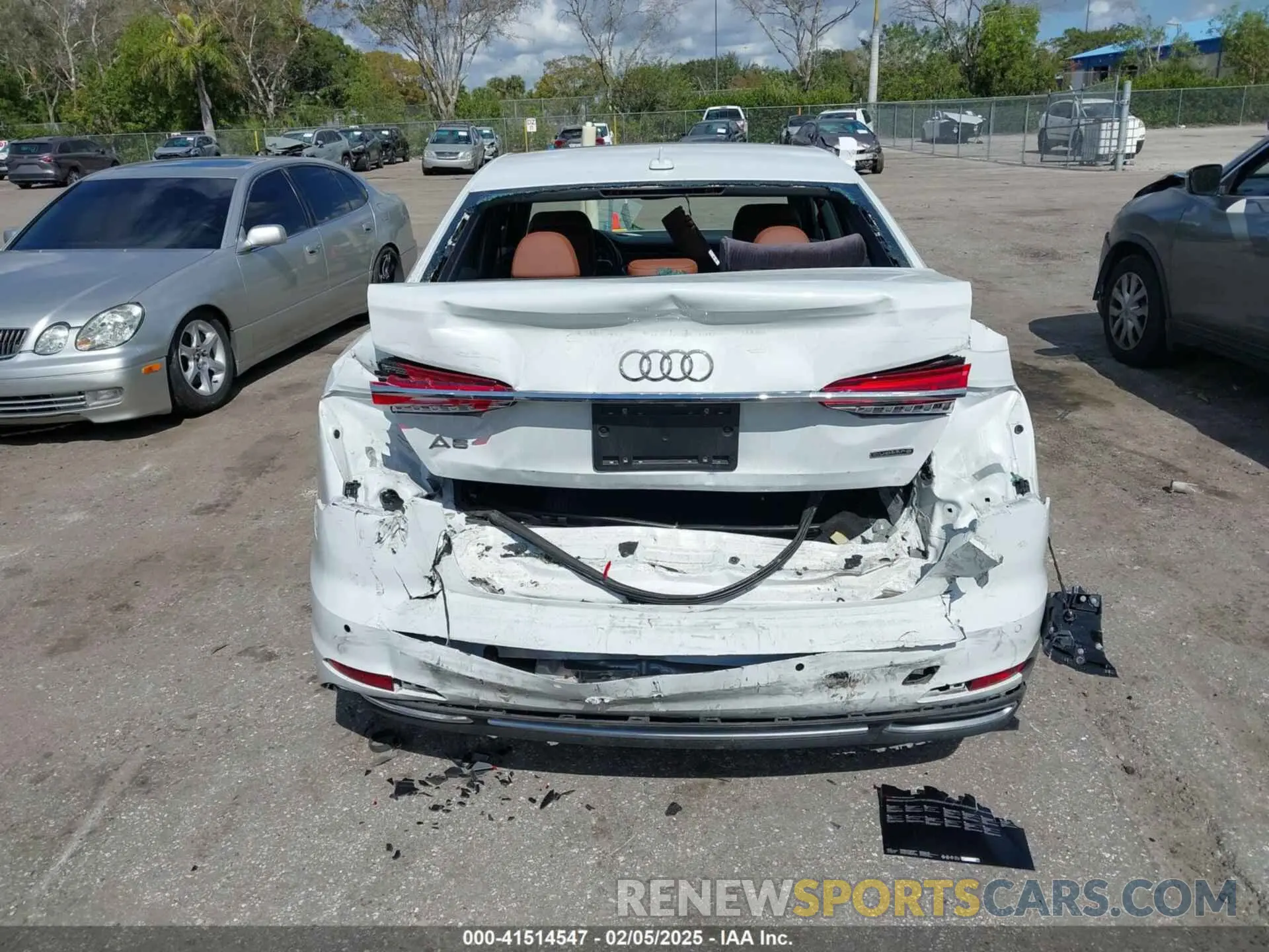 6 Photograph of a damaged car WAUD3BF27PN087628 AUDI A6 2023