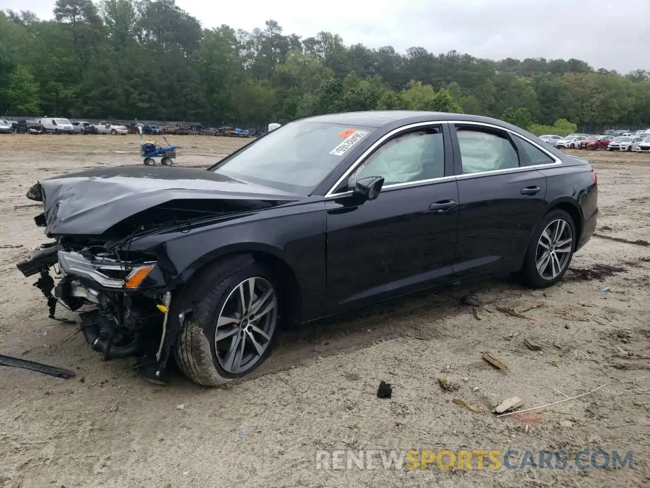 1 Photograph of a damaged car WAUE3BF20PN005310 AUDI A6 2023