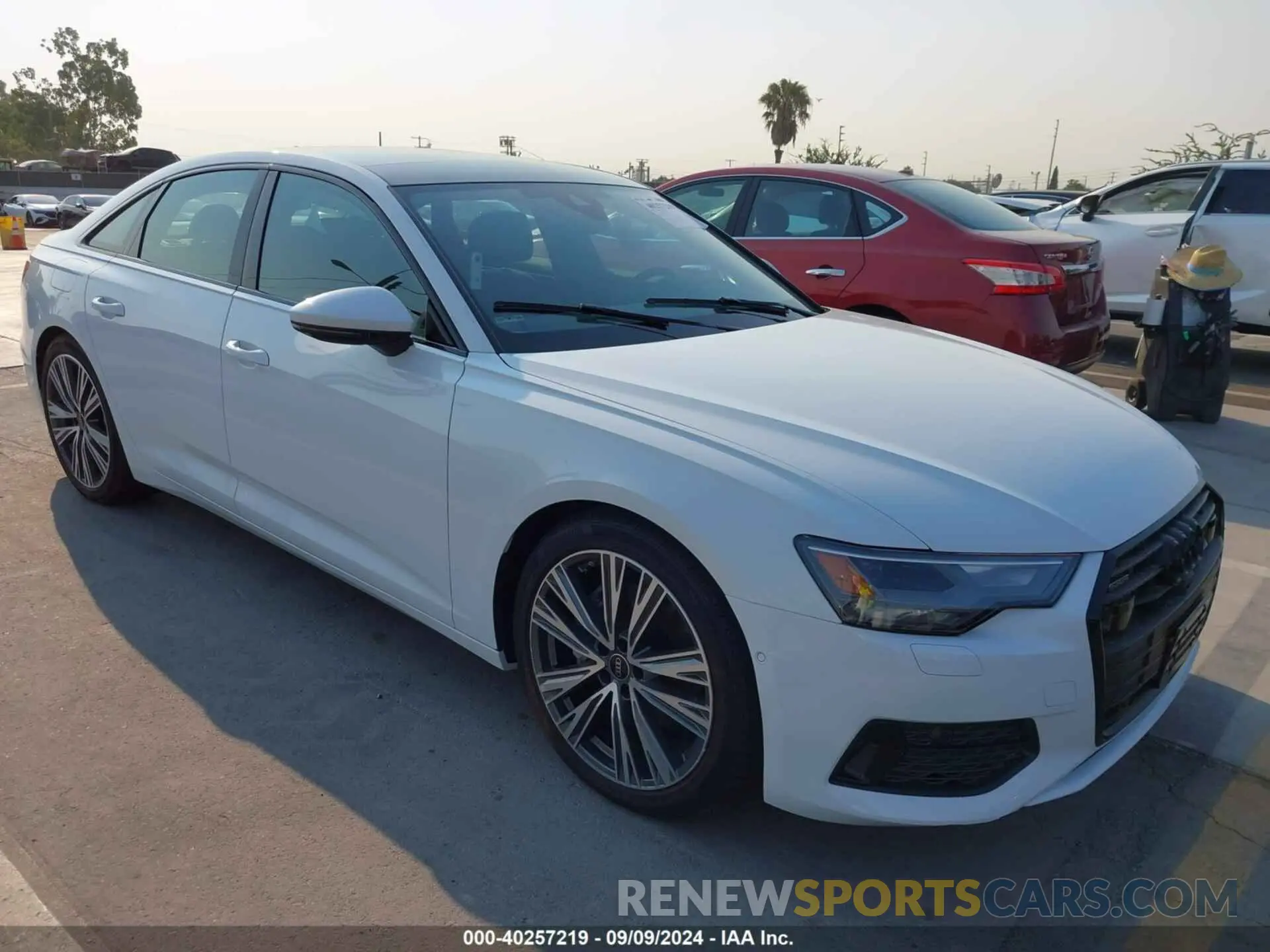 1 Photograph of a damaged car WAUE3BF20PN051753 AUDI A6 2023
