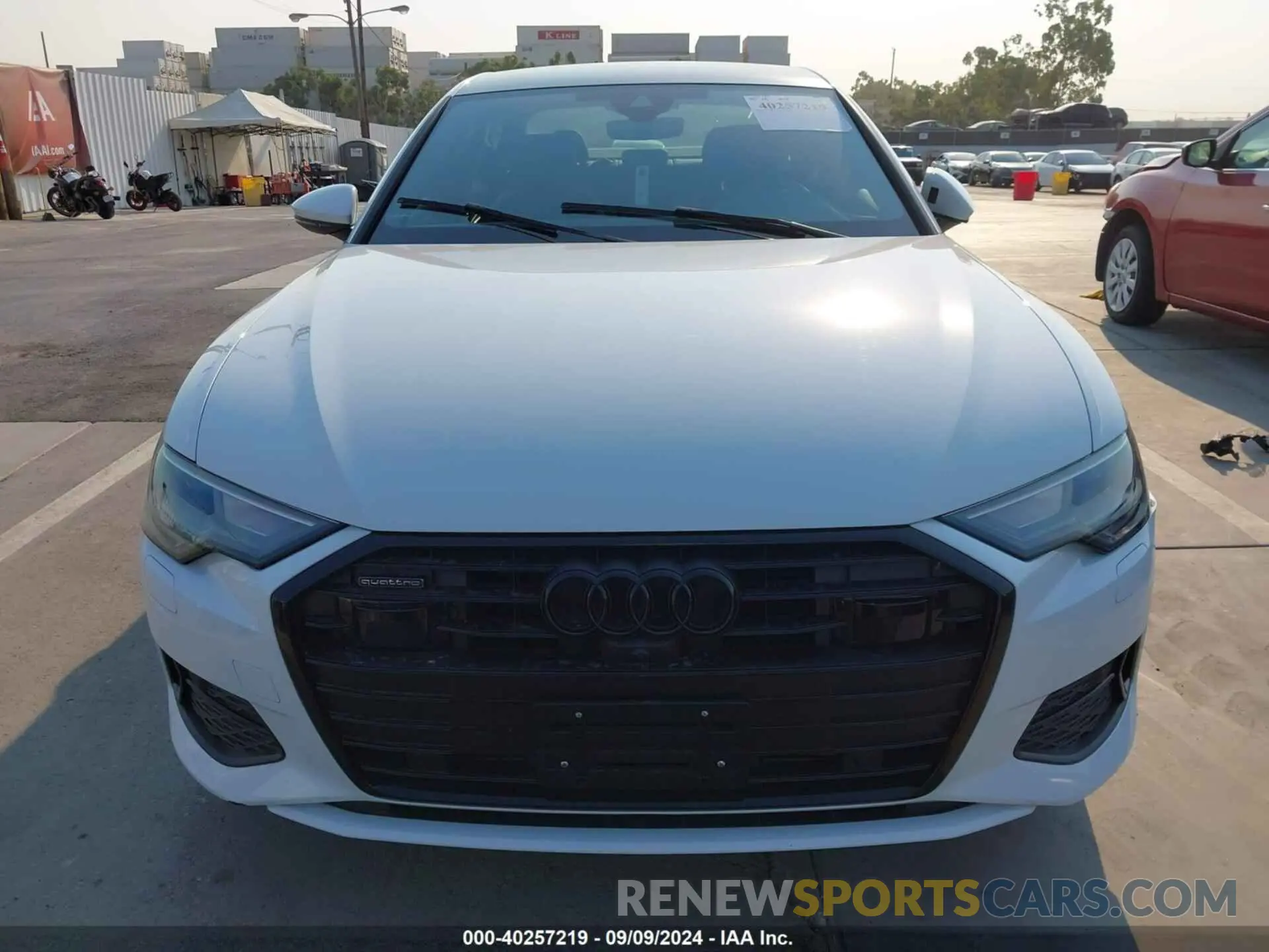 12 Photograph of a damaged car WAUE3BF20PN051753 AUDI A6 2023