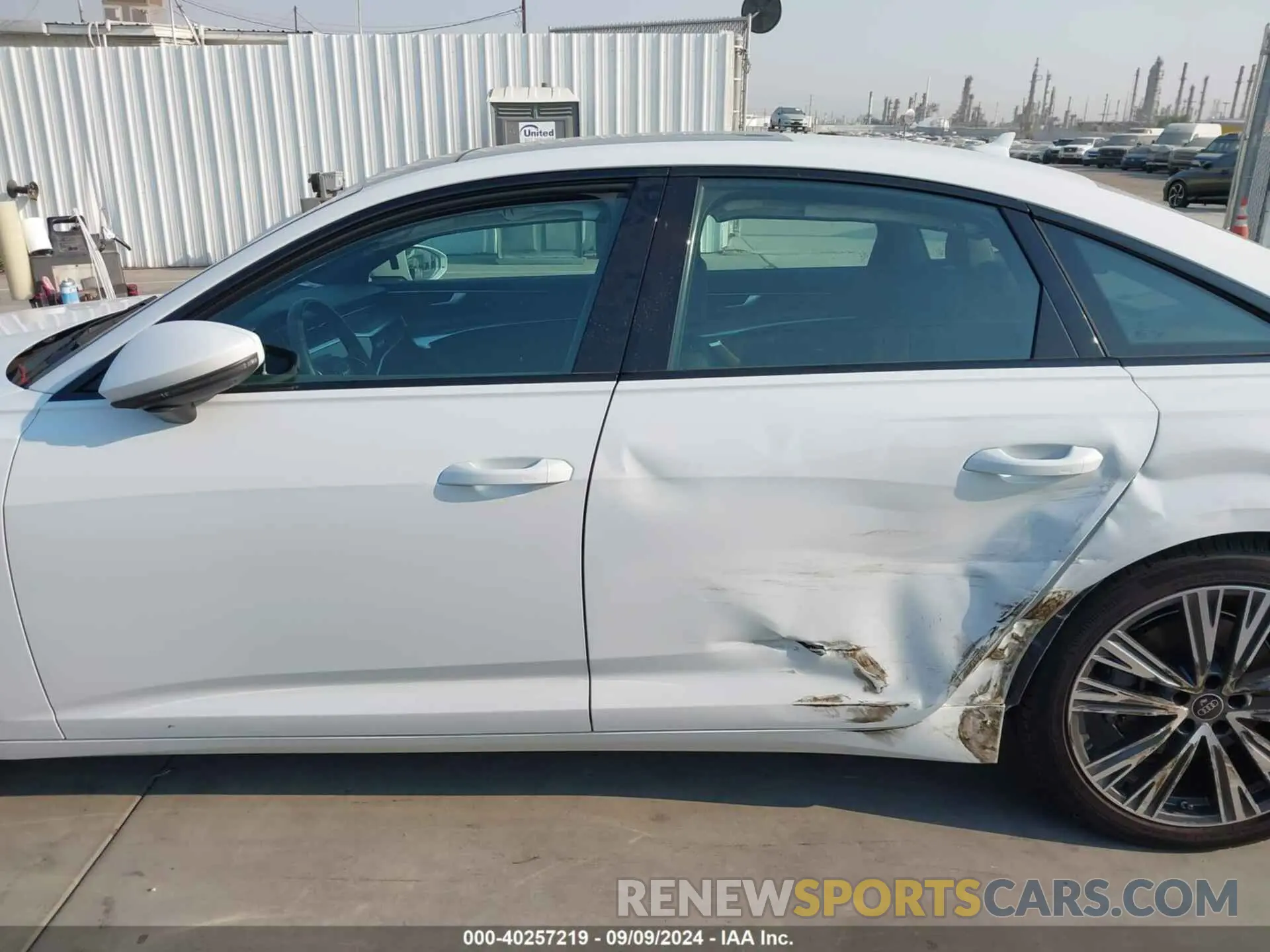 14 Photograph of a damaged car WAUE3BF20PN051753 AUDI A6 2023