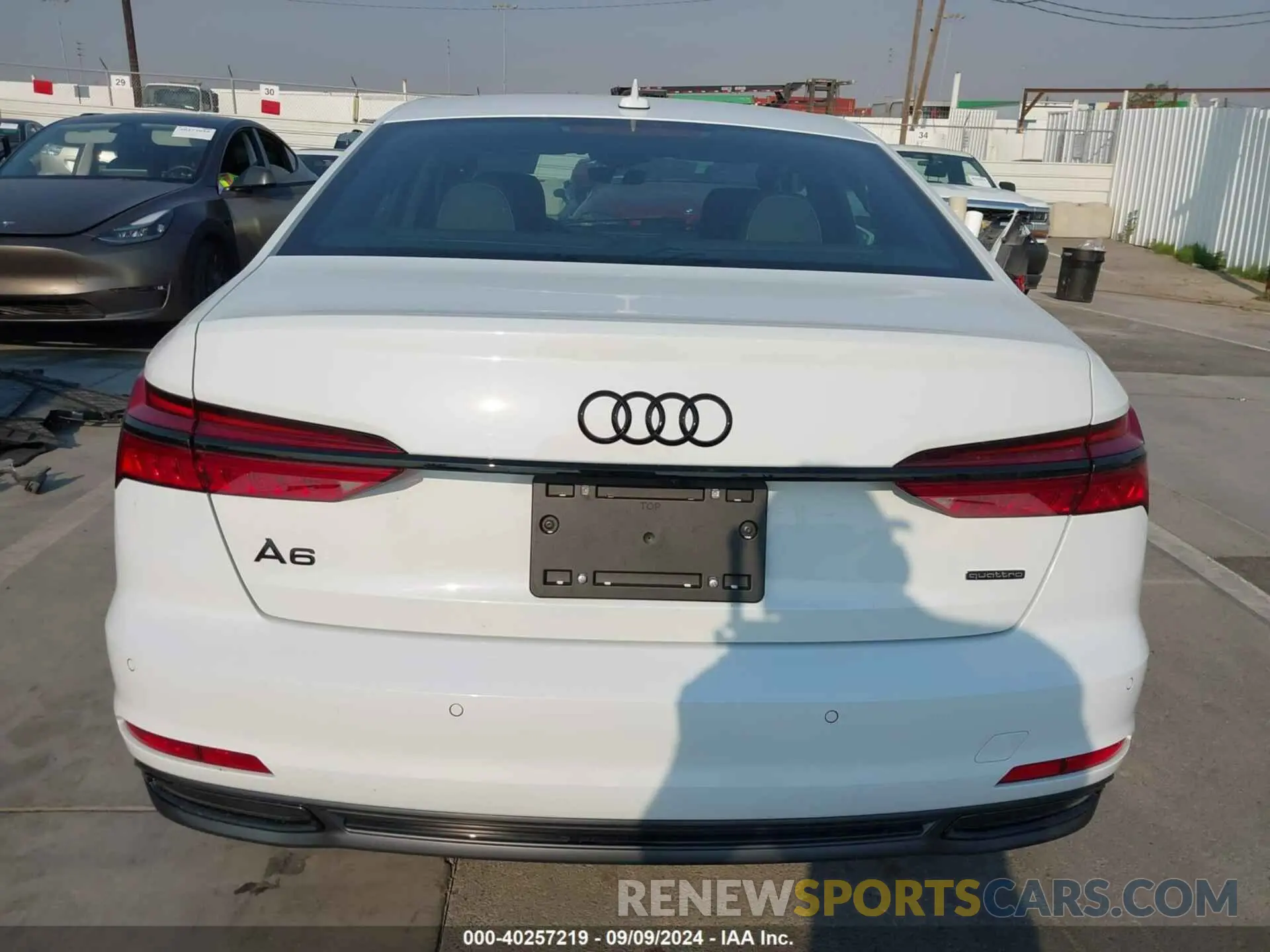 16 Photograph of a damaged car WAUE3BF20PN051753 AUDI A6 2023