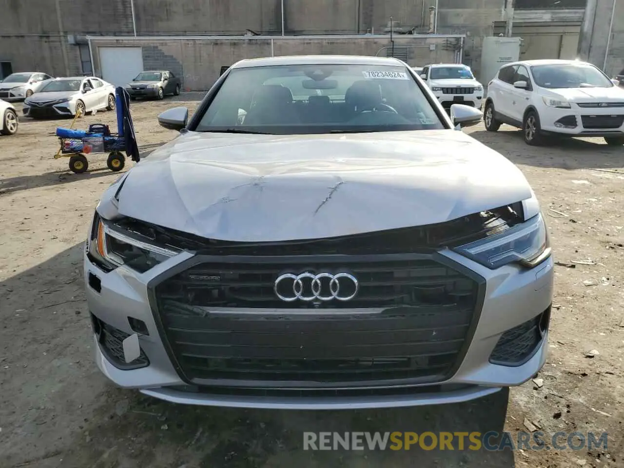 5 Photograph of a damaged car WAUE3BF20PN089564 AUDI A6 2023