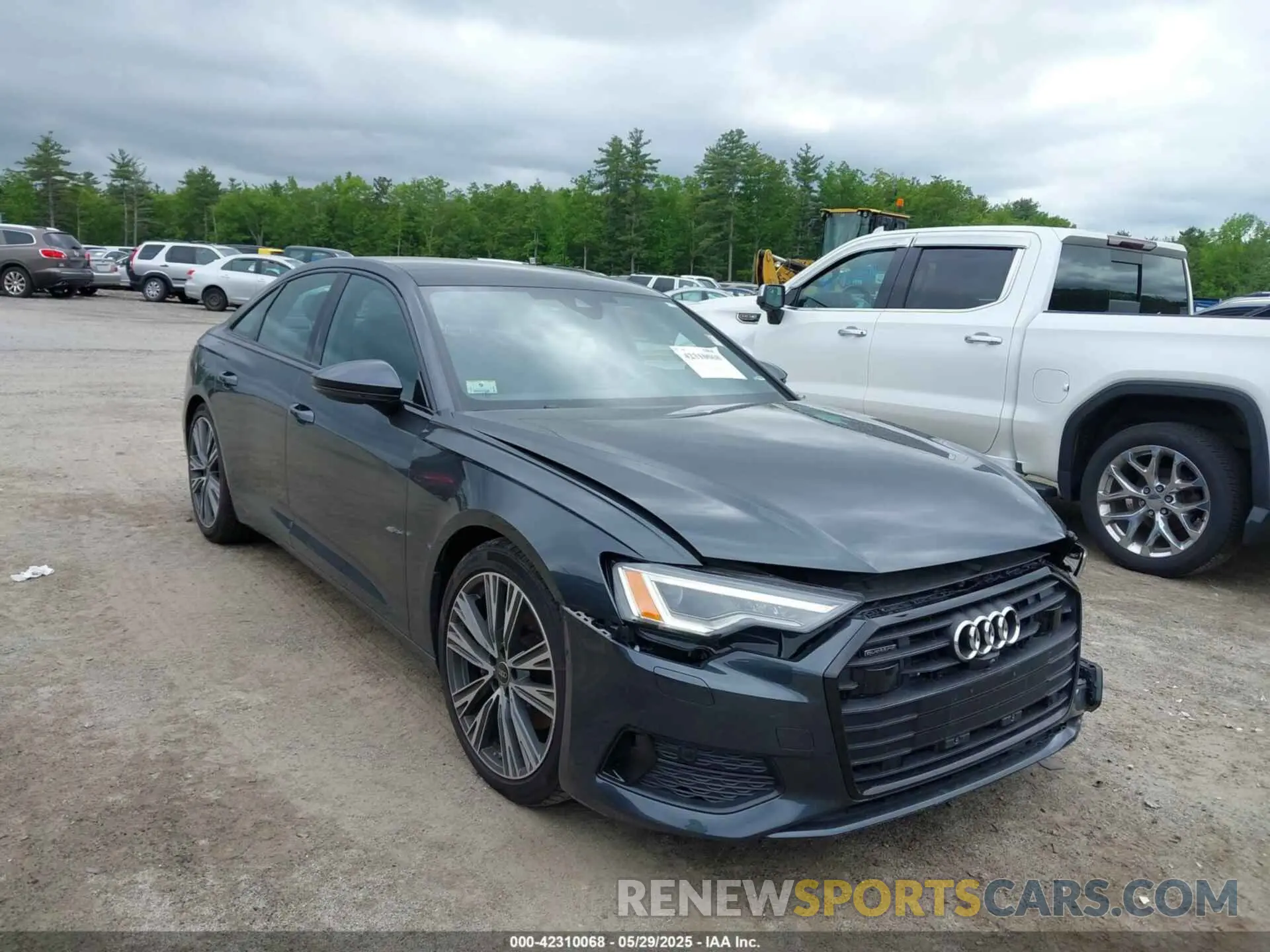 1 Photograph of a damaged car WAUE3BF20PN089872 AUDI A6 2023