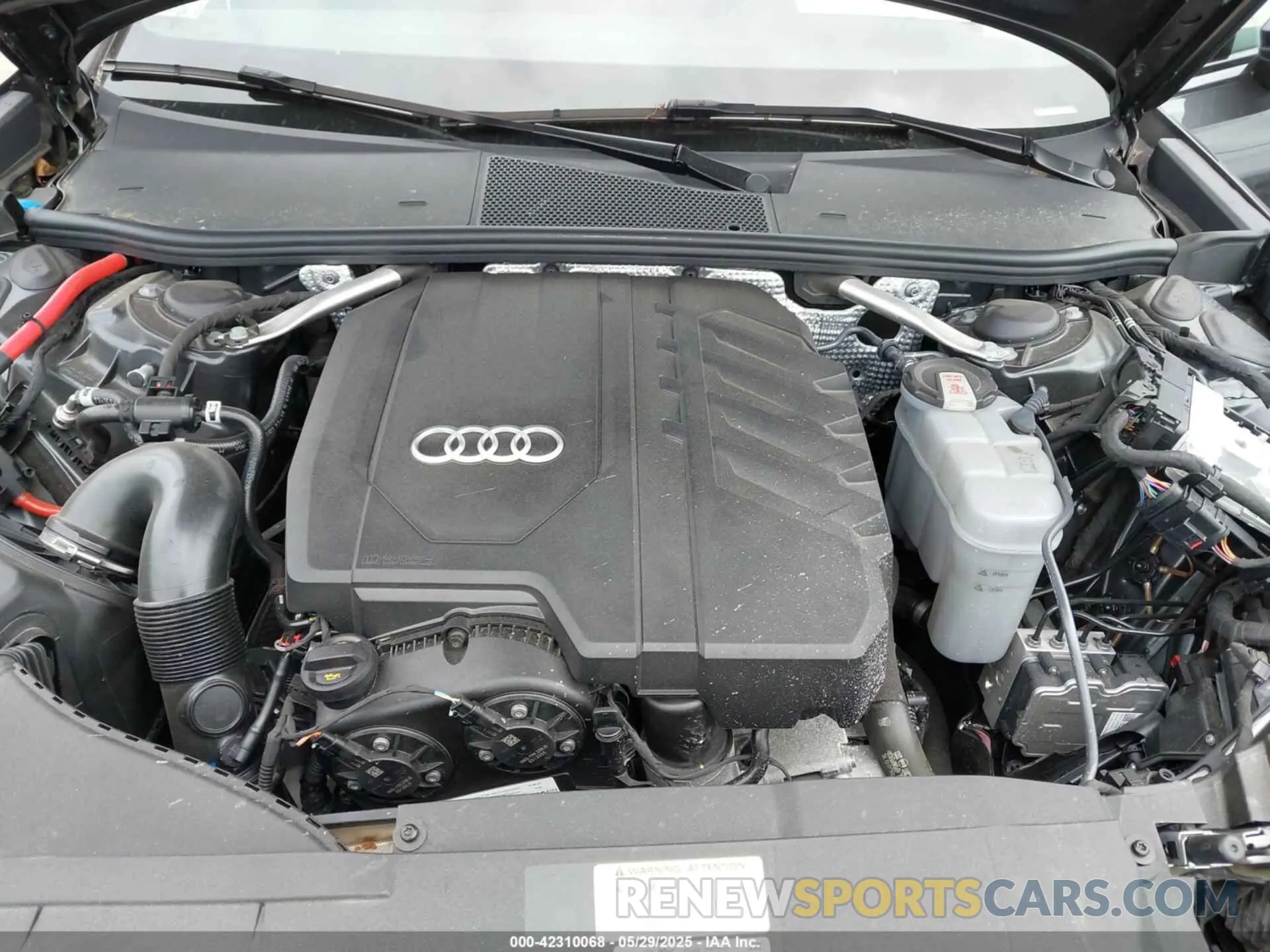 10 Photograph of a damaged car WAUE3BF20PN089872 AUDI A6 2023