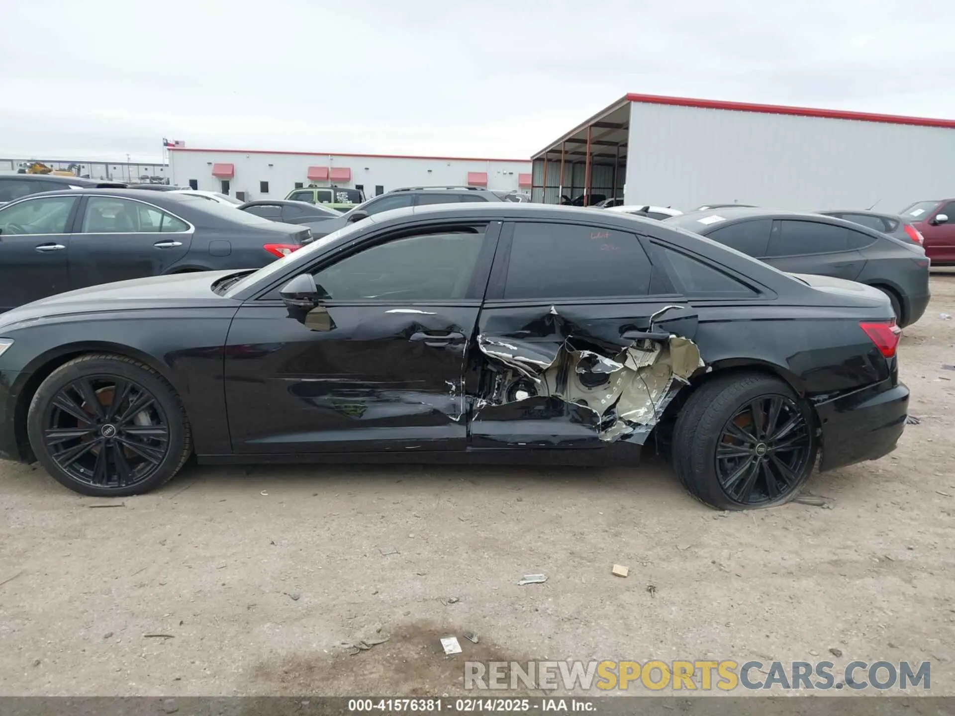 13 Photograph of a damaged car WAUE3BF24PN091611 AUDI A6 2023