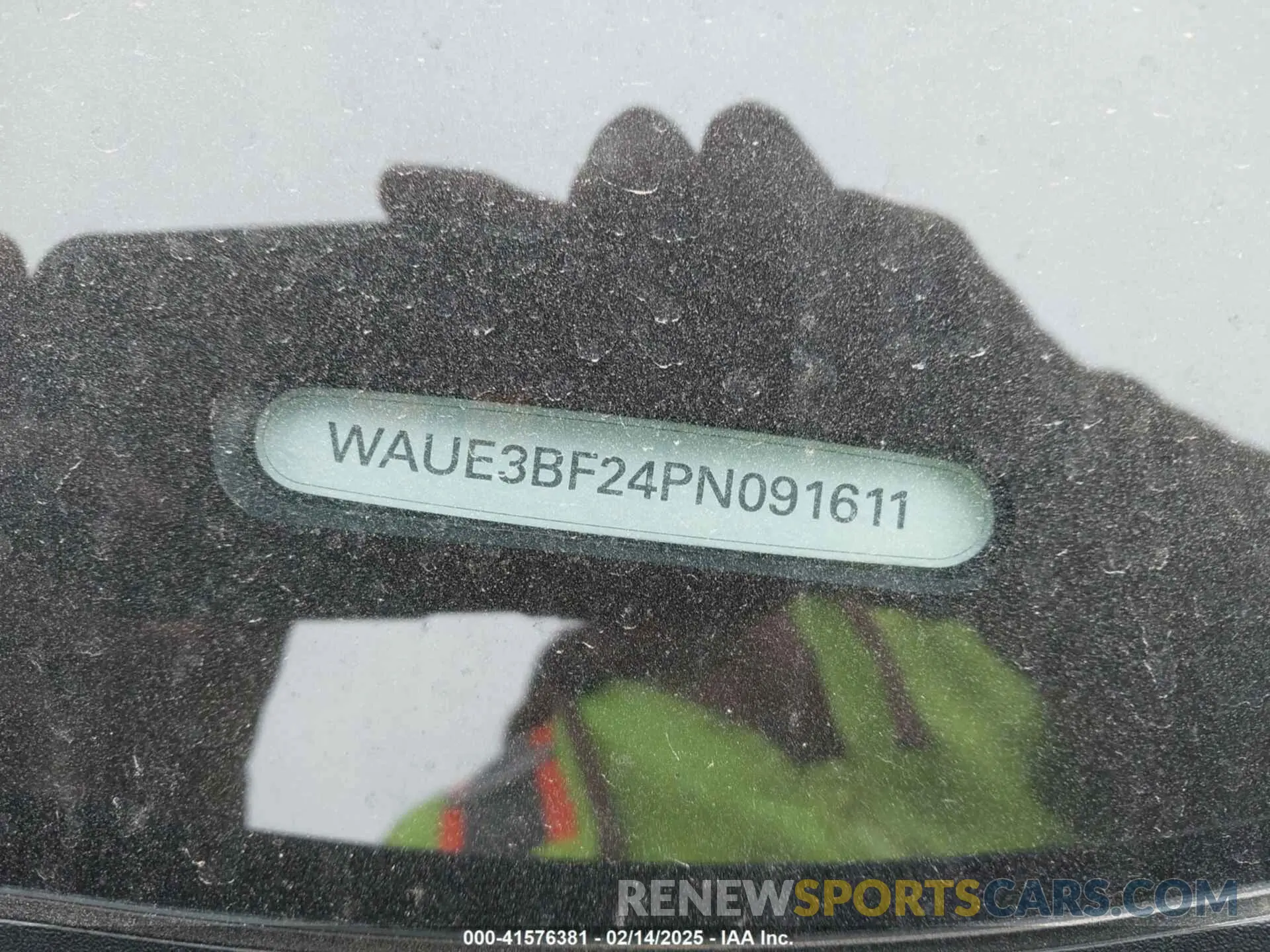 9 Photograph of a damaged car WAUE3BF24PN091611 AUDI A6 2023