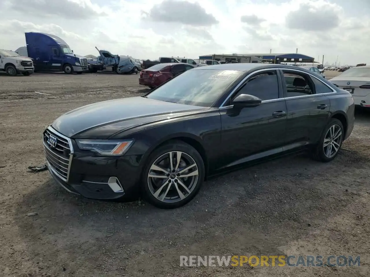 1 Photograph of a damaged car WAUE3BF28PN093250 AUDI A6 2023