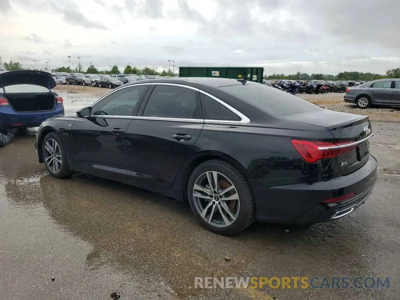 2 Photograph of a damaged car WAUL2BF24PN059865 AUDI A6 2023