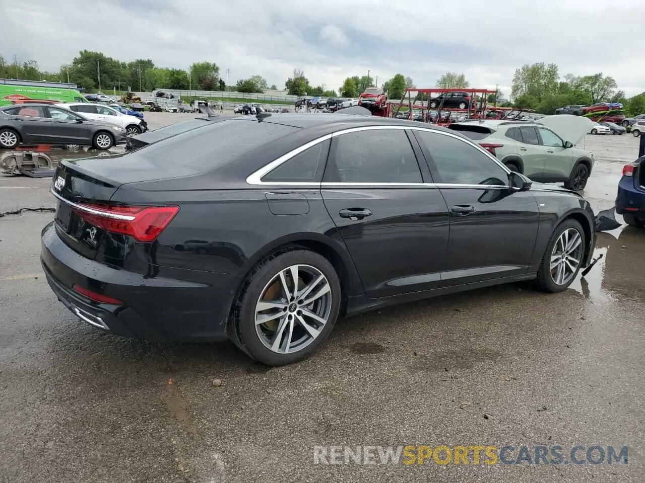 3 Photograph of a damaged car WAUL2BF24PN059865 AUDI A6 2023