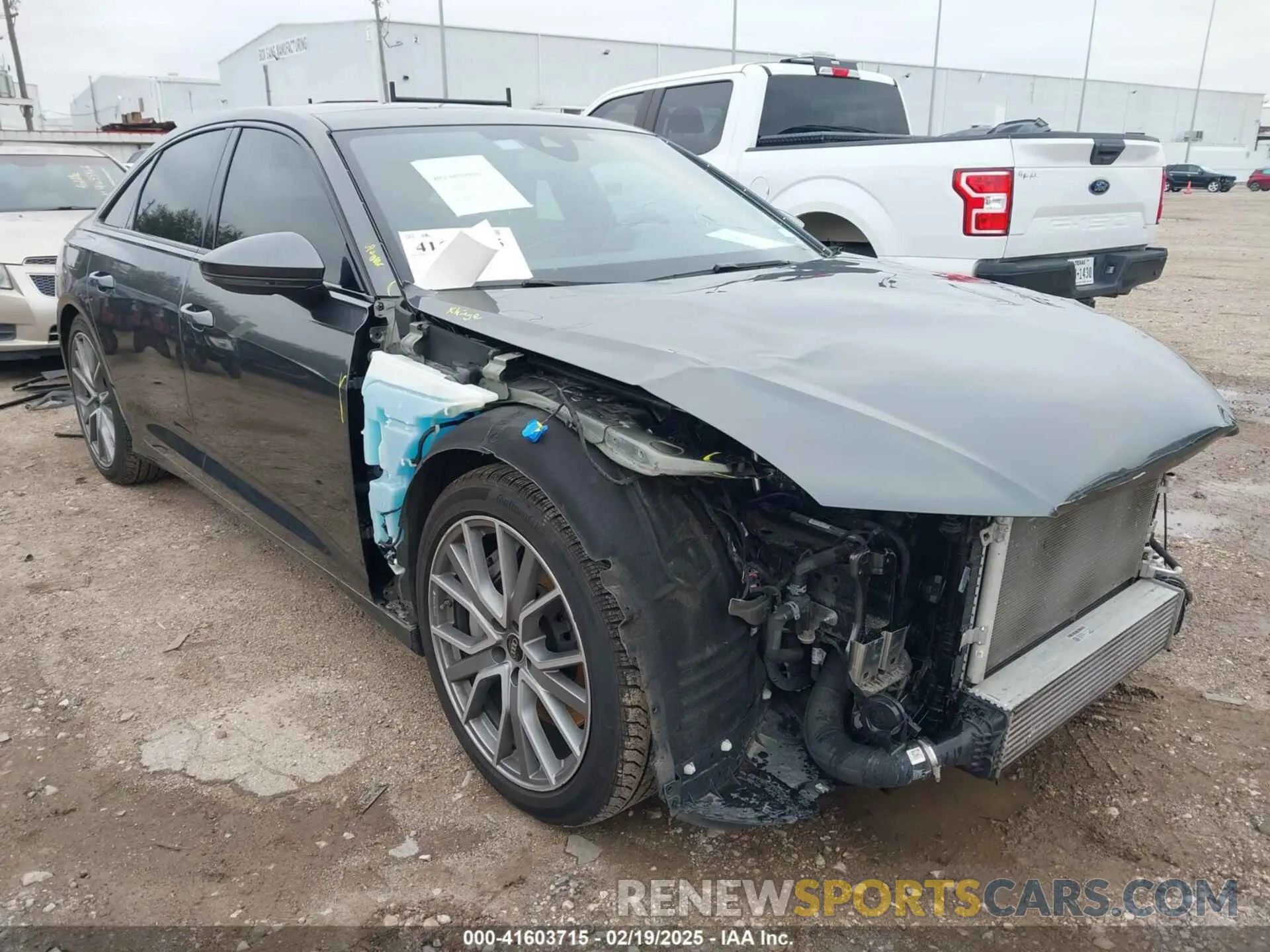 1 Photograph of a damaged car WAUL2BF27PN039318 AUDI A6 2023