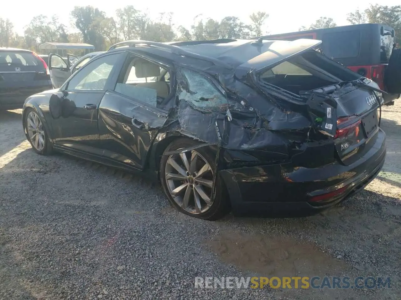 2 Photograph of a damaged car WAU92BF22RN012282 AUDI A6 2024