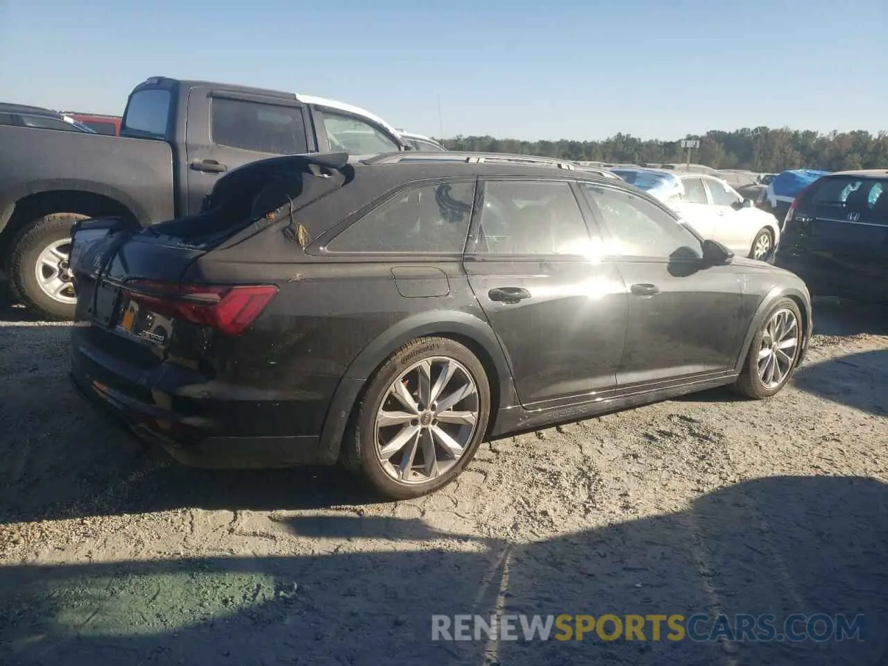 3 Photograph of a damaged car WAU92BF22RN012282 AUDI A6 2024