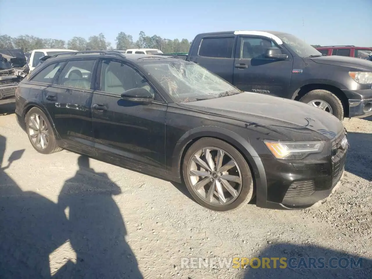 4 Photograph of a damaged car WAU92BF22RN012282 AUDI A6 2024