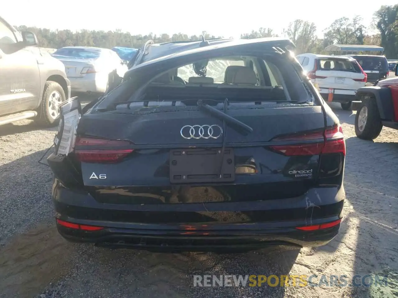 6 Photograph of a damaged car WAU92BF22RN012282 AUDI A6 2024