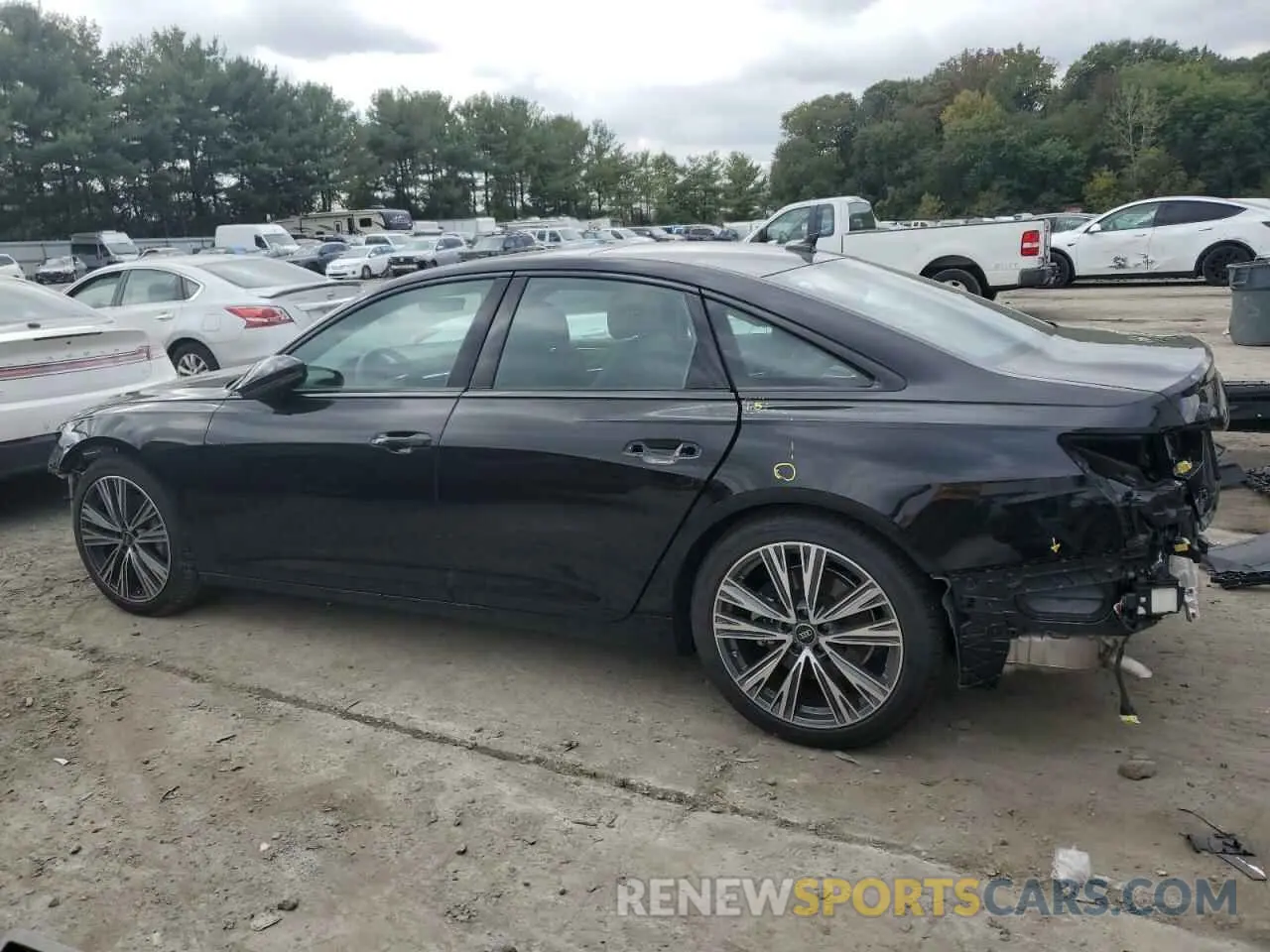 2 Photograph of a damaged car WAUD3BF23RN030362 AUDI A6 2024