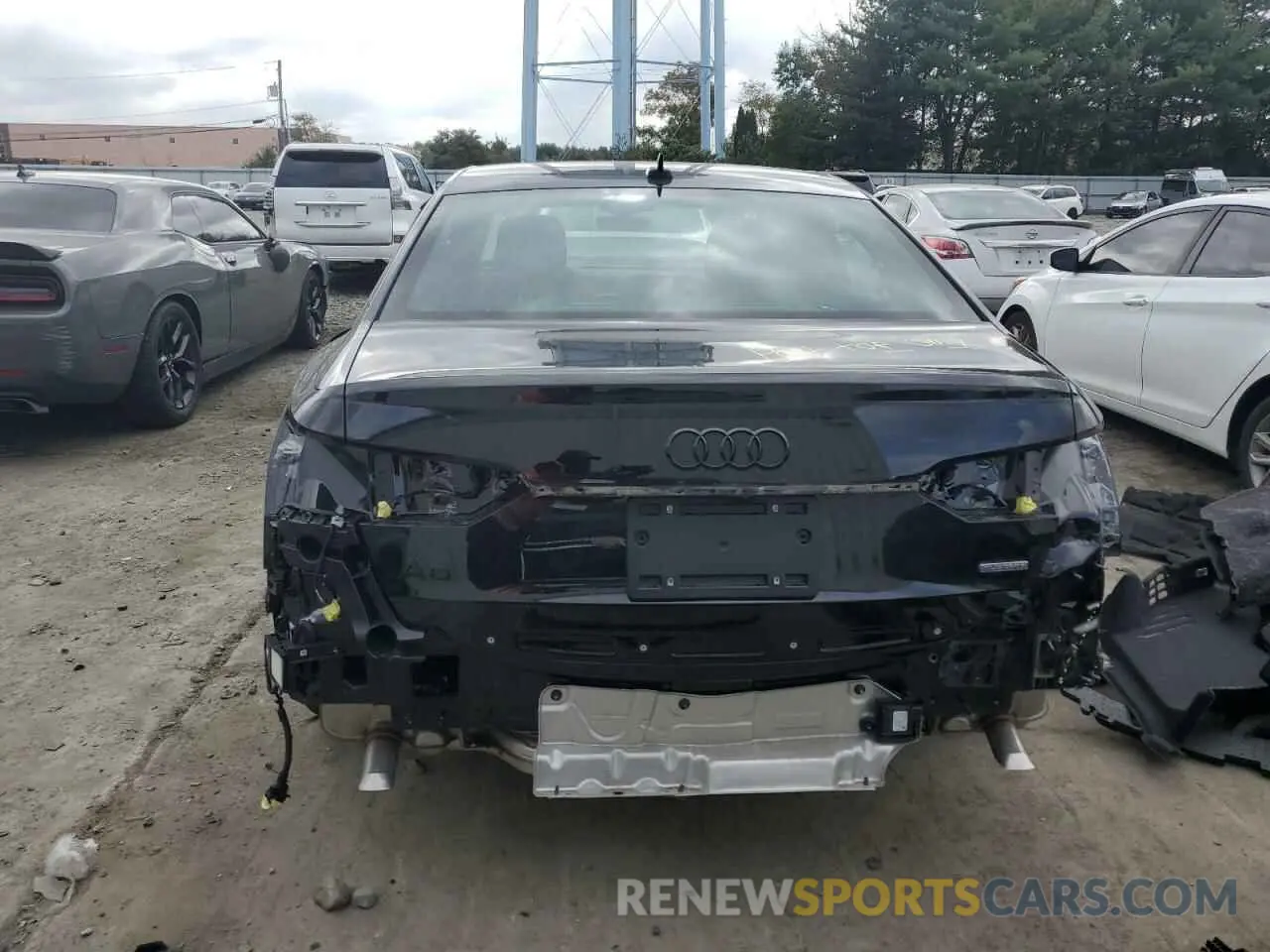 6 Photograph of a damaged car WAUD3BF23RN030362 AUDI A6 2024