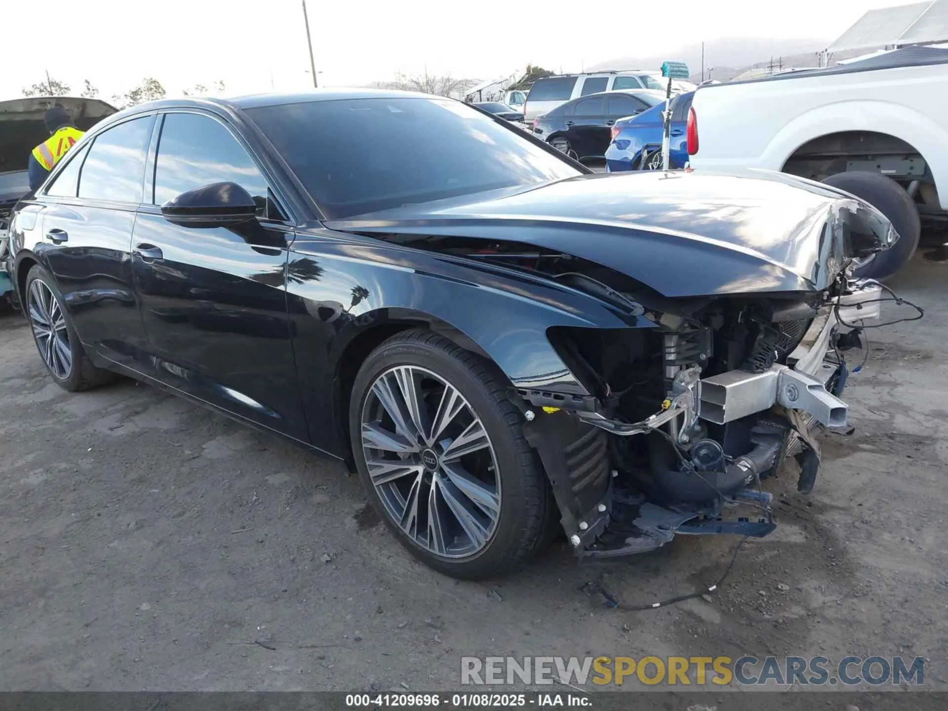 1 Photograph of a damaged car WAUD3BF29RN003120 AUDI A6 2024