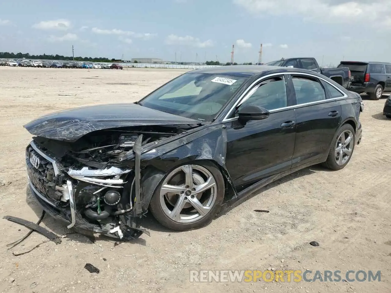 1 Photograph of a damaged car WAUE3BF20RN014480 AUDI A6 2024