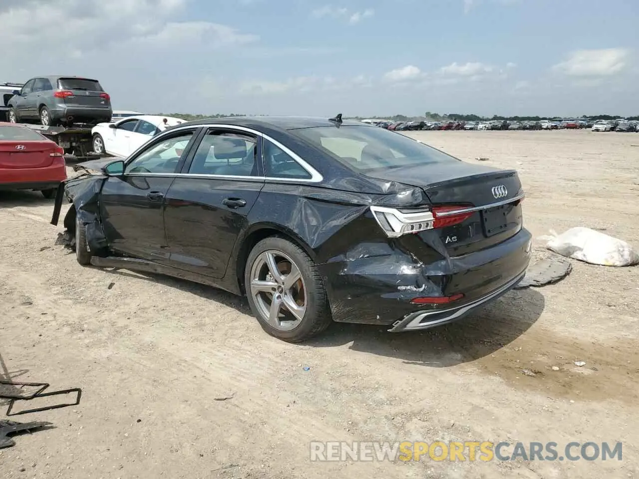 2 Photograph of a damaged car WAUE3BF20RN014480 AUDI A6 2024
