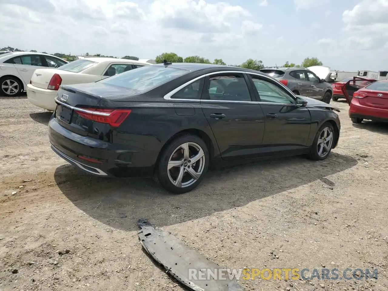 3 Photograph of a damaged car WAUE3BF20RN014480 AUDI A6 2024