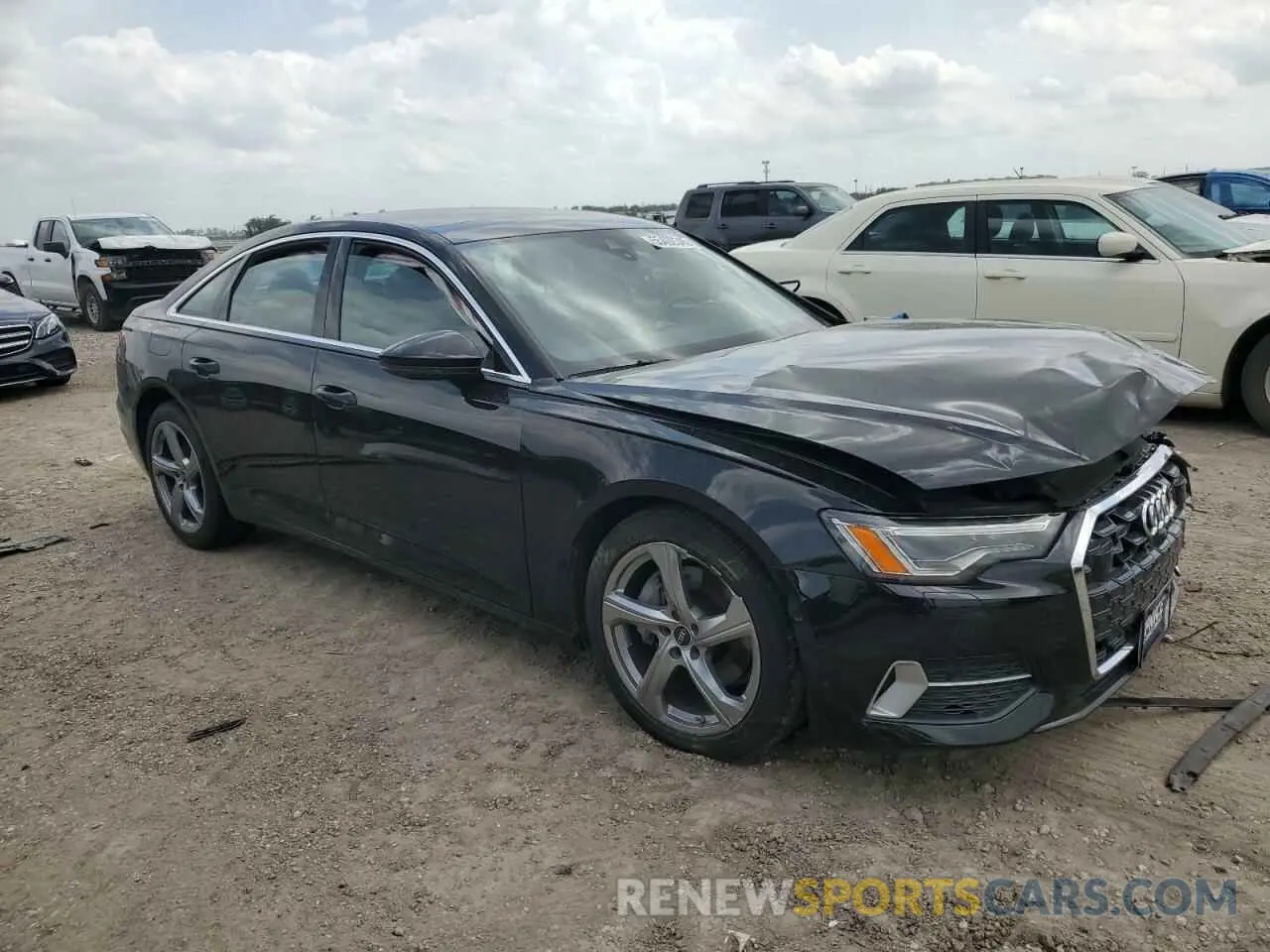 4 Photograph of a damaged car WAUE3BF20RN014480 AUDI A6 2024