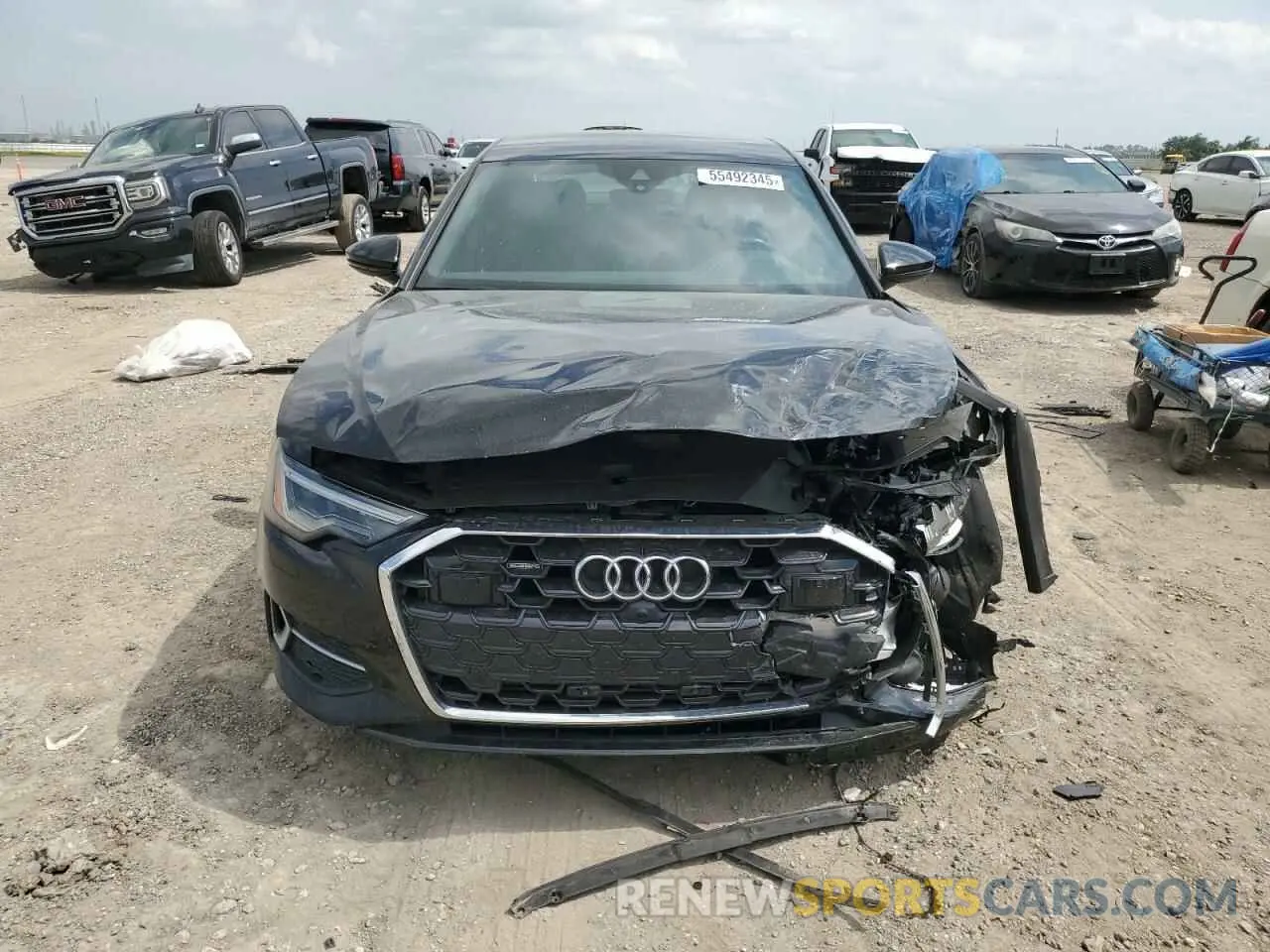 5 Photograph of a damaged car WAUE3BF20RN014480 AUDI A6 2024
