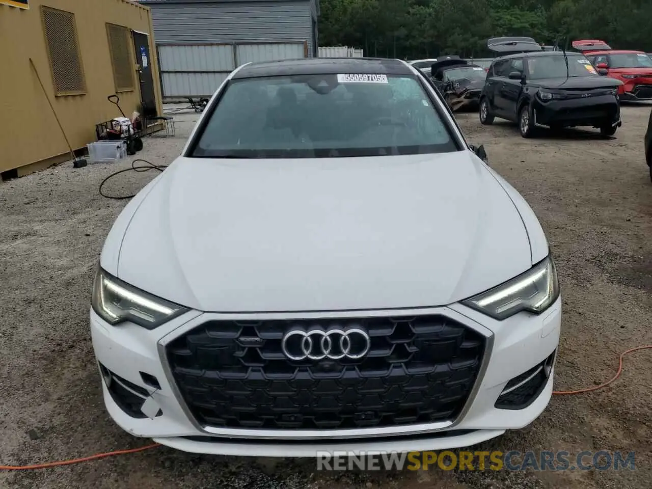 5 Photograph of a damaged car WAUE3BF20RN031912 AUDI A6 2024