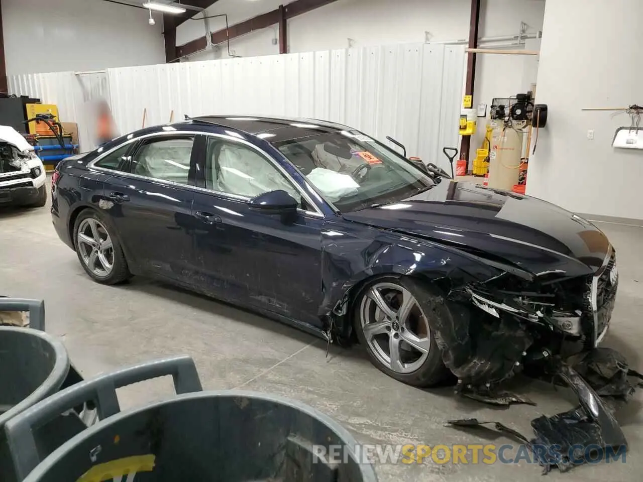 4 Photograph of a damaged car WAUE3BF20RN041128 AUDI A6 2024