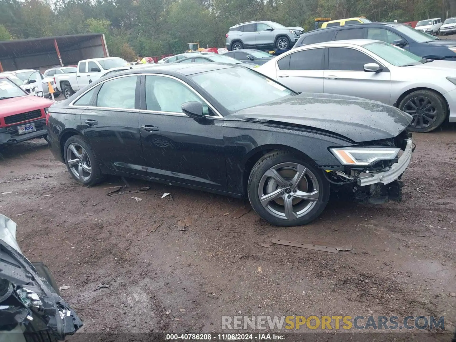1 Photograph of a damaged car WAUE3BF21RN024452 AUDI A6 2024