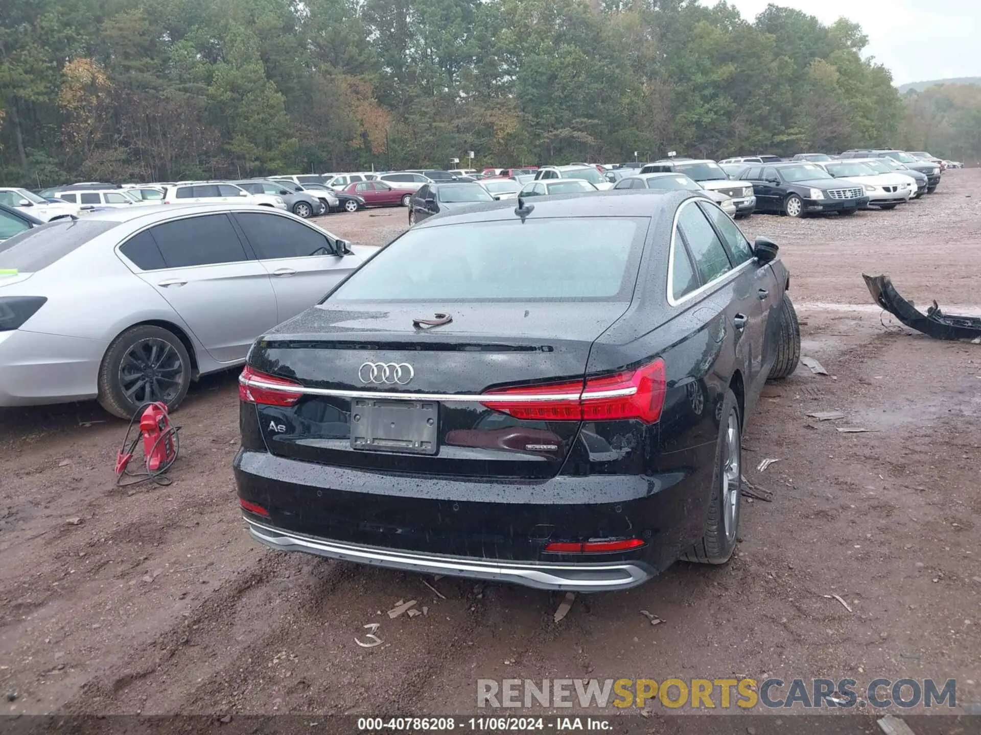 16 Photograph of a damaged car WAUE3BF21RN024452 AUDI A6 2024