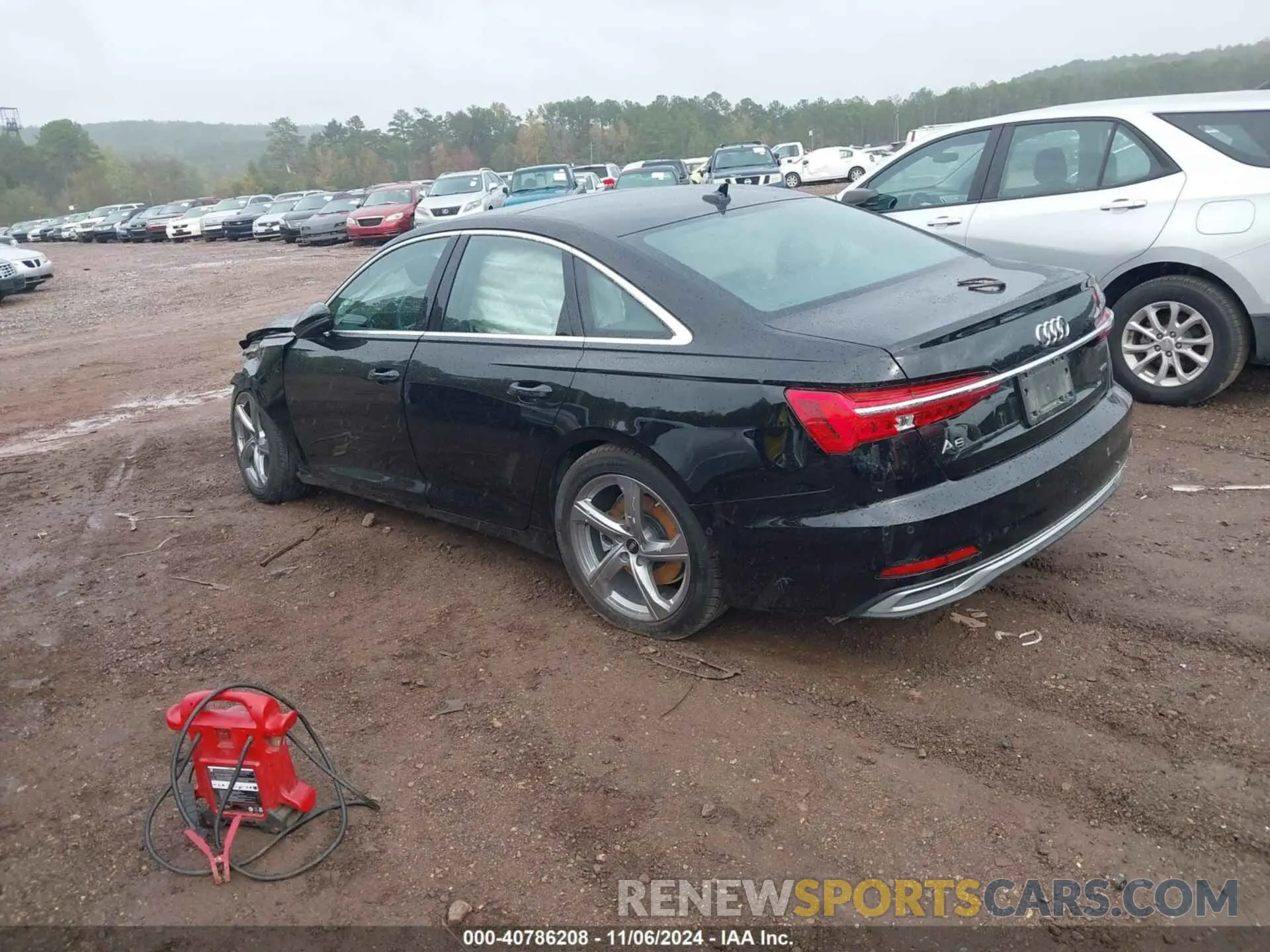 3 Photograph of a damaged car WAUE3BF21RN024452 AUDI A6 2024