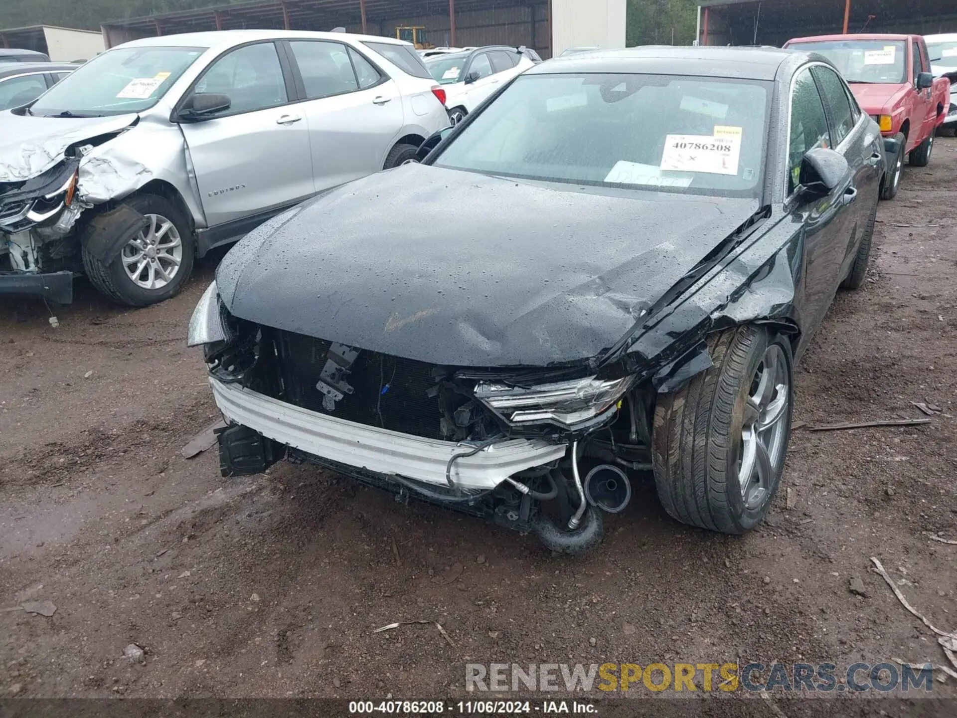 6 Photograph of a damaged car WAUE3BF21RN024452 AUDI A6 2024