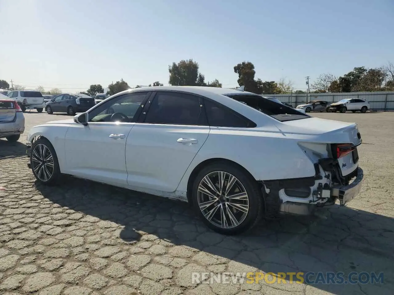 2 Photograph of a damaged car WAUE3BF25RN010148 AUDI A6 2024