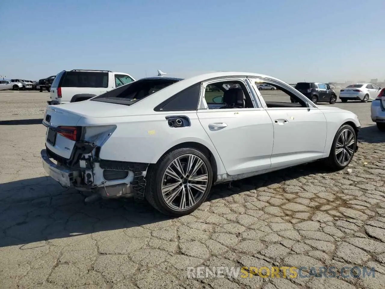3 Photograph of a damaged car WAUE3BF25RN010148 AUDI A6 2024