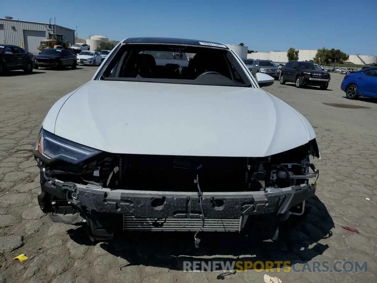 5 Photograph of a damaged car WAUE3BF25RN010148 AUDI A6 2024