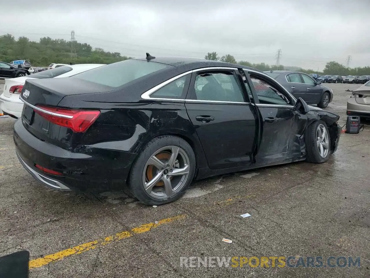 3 Photograph of a damaged car WAUE3BF25RN037107 AUDI A6 2024
