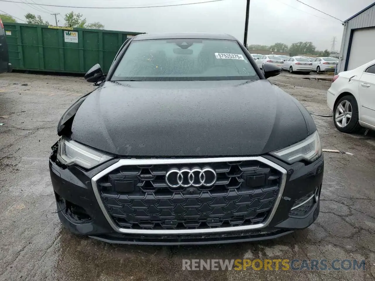 5 Photograph of a damaged car WAUE3BF25RN037107 AUDI A6 2024