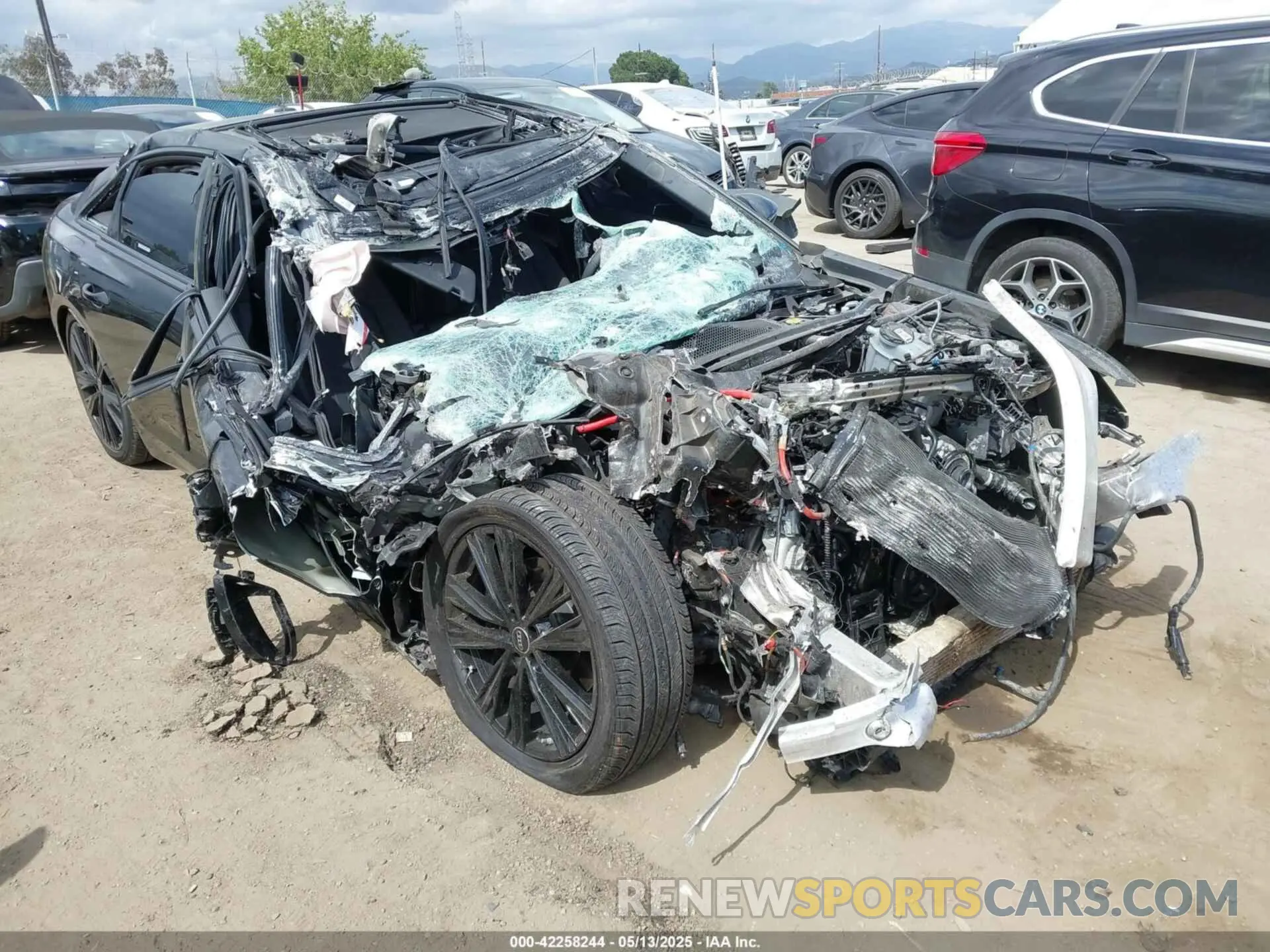 1 Photograph of a damaged car WAUE3BF25RN058281 AUDI A6 2024