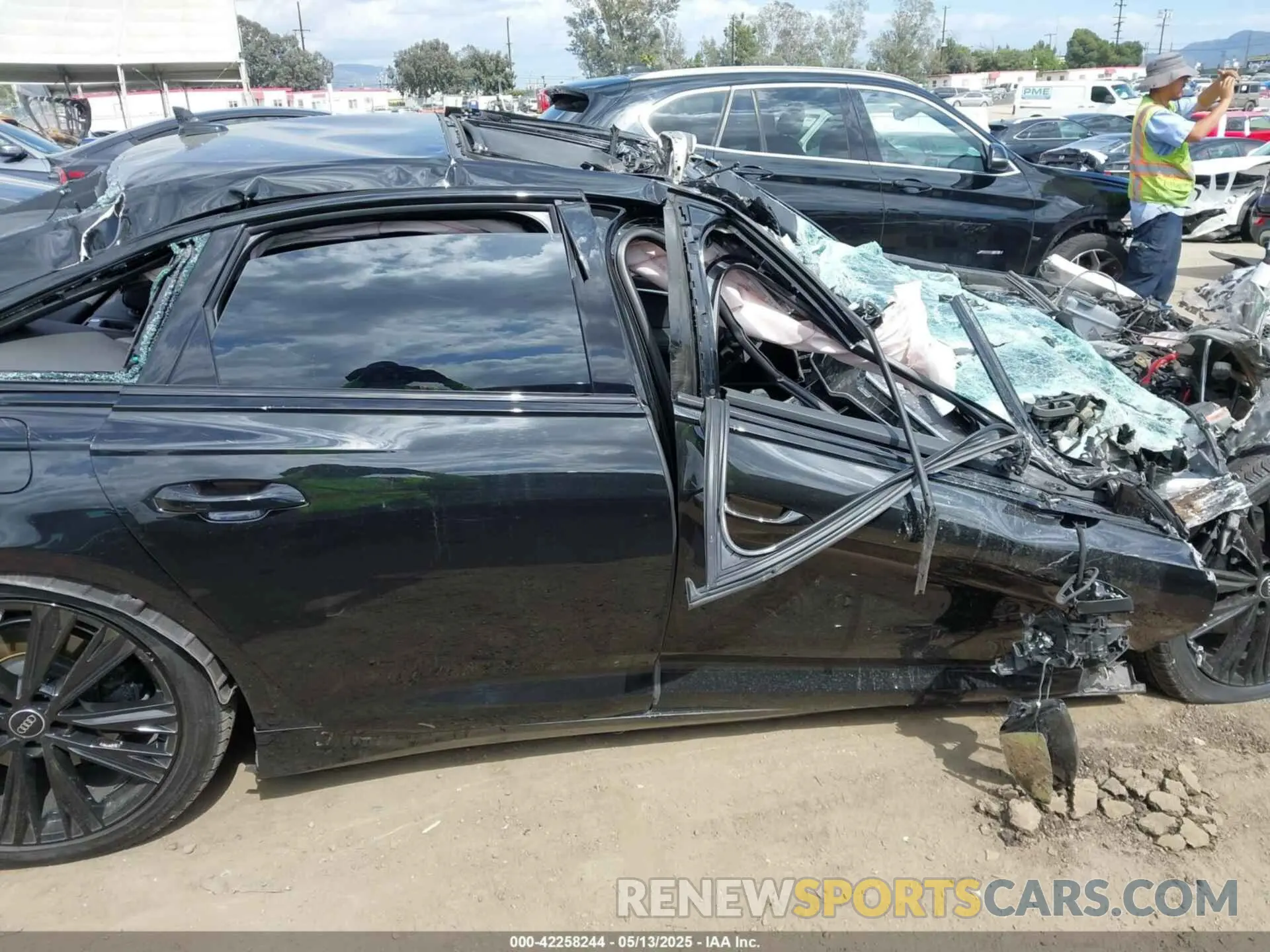 12 Photograph of a damaged car WAUE3BF25RN058281 AUDI A6 2024