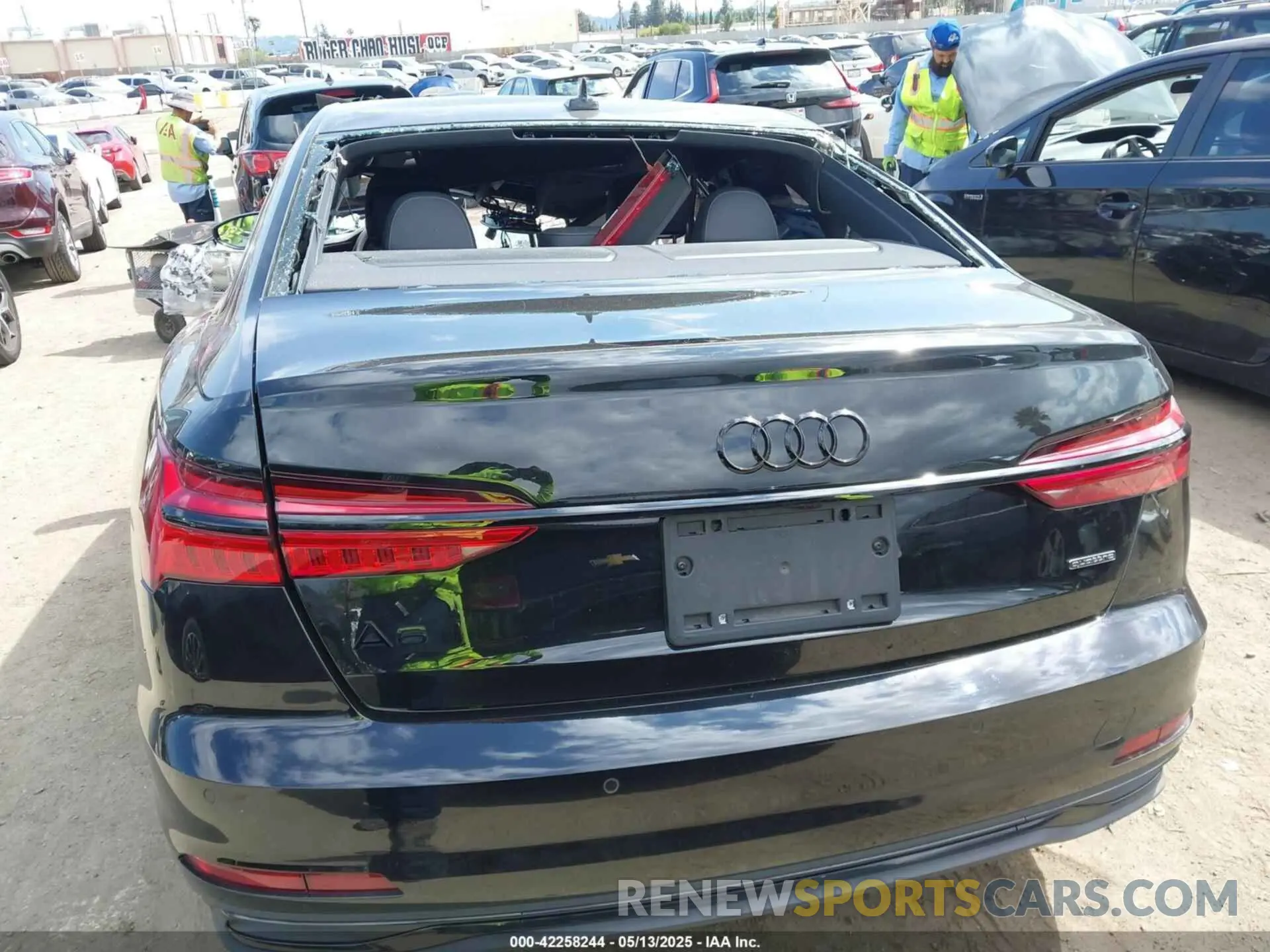 15 Photograph of a damaged car WAUE3BF25RN058281 AUDI A6 2024