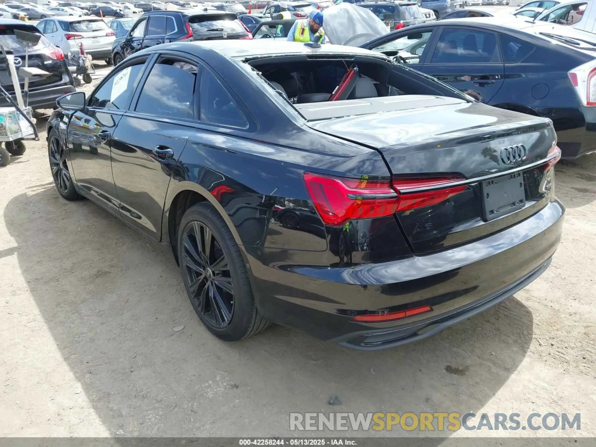 3 Photograph of a damaged car WAUE3BF25RN058281 AUDI A6 2024
