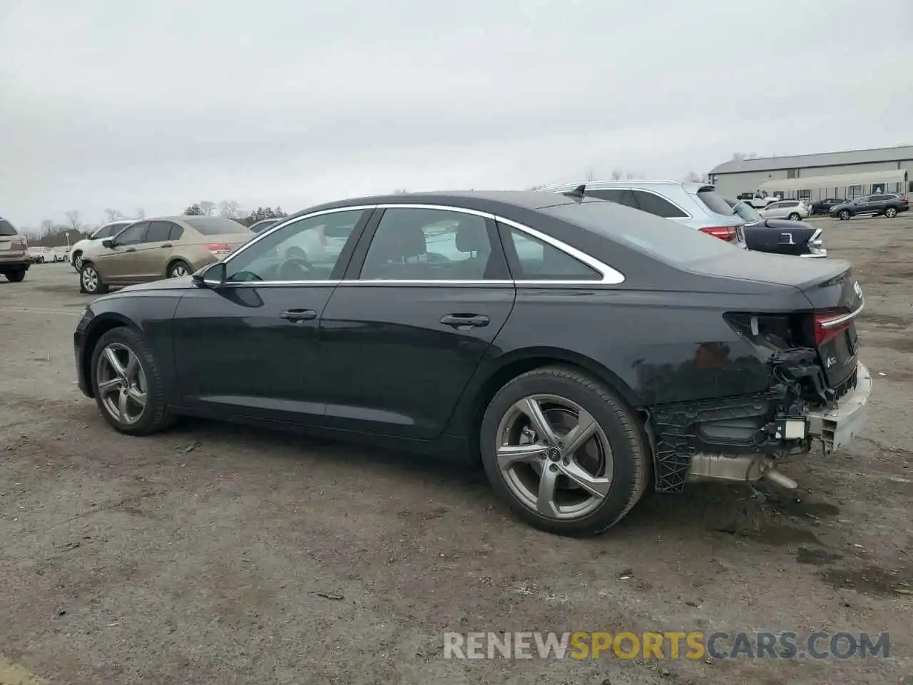 2 Photograph of a damaged car WAUE3BF26RN002155 AUDI A6 2024