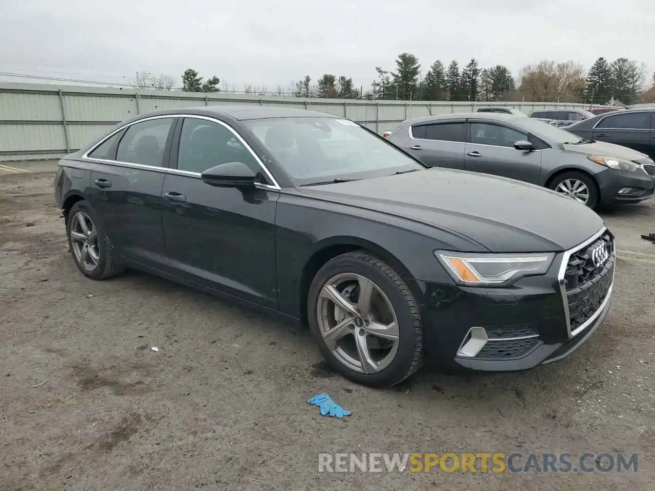 4 Photograph of a damaged car WAUE3BF26RN002155 AUDI A6 2024