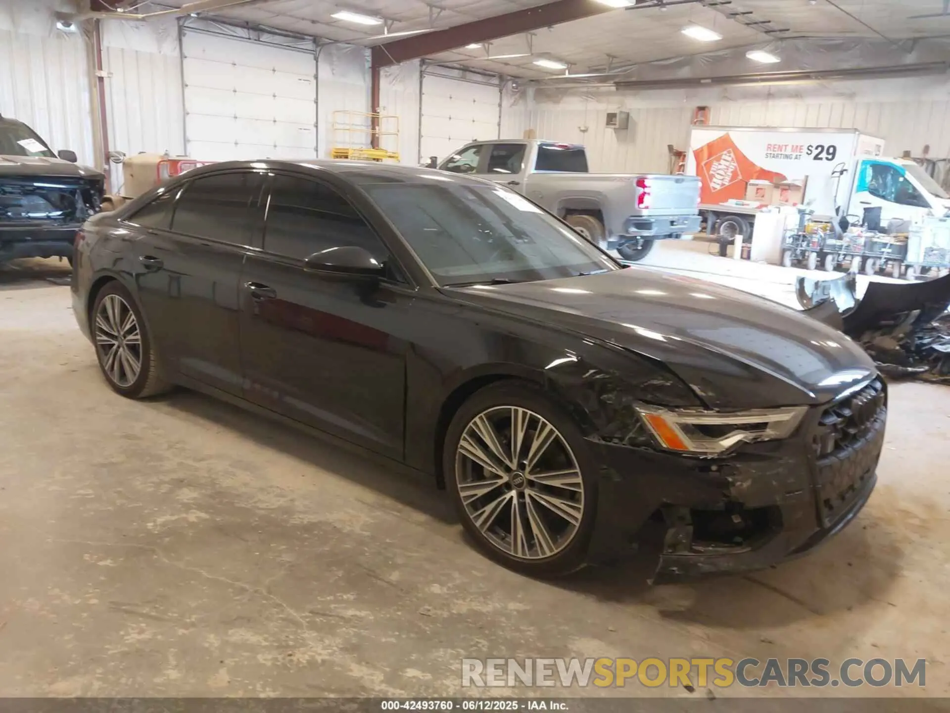 1 Photograph of a damaged car WAUE3BF27RN037125 AUDI A6 2024