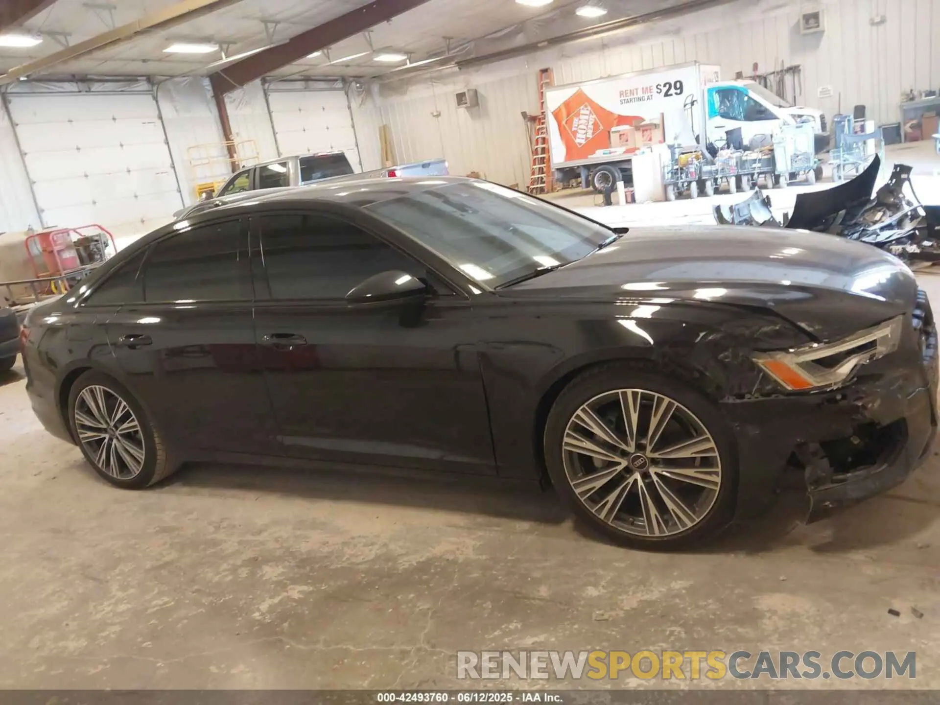 13 Photograph of a damaged car WAUE3BF27RN037125 AUDI A6 2024