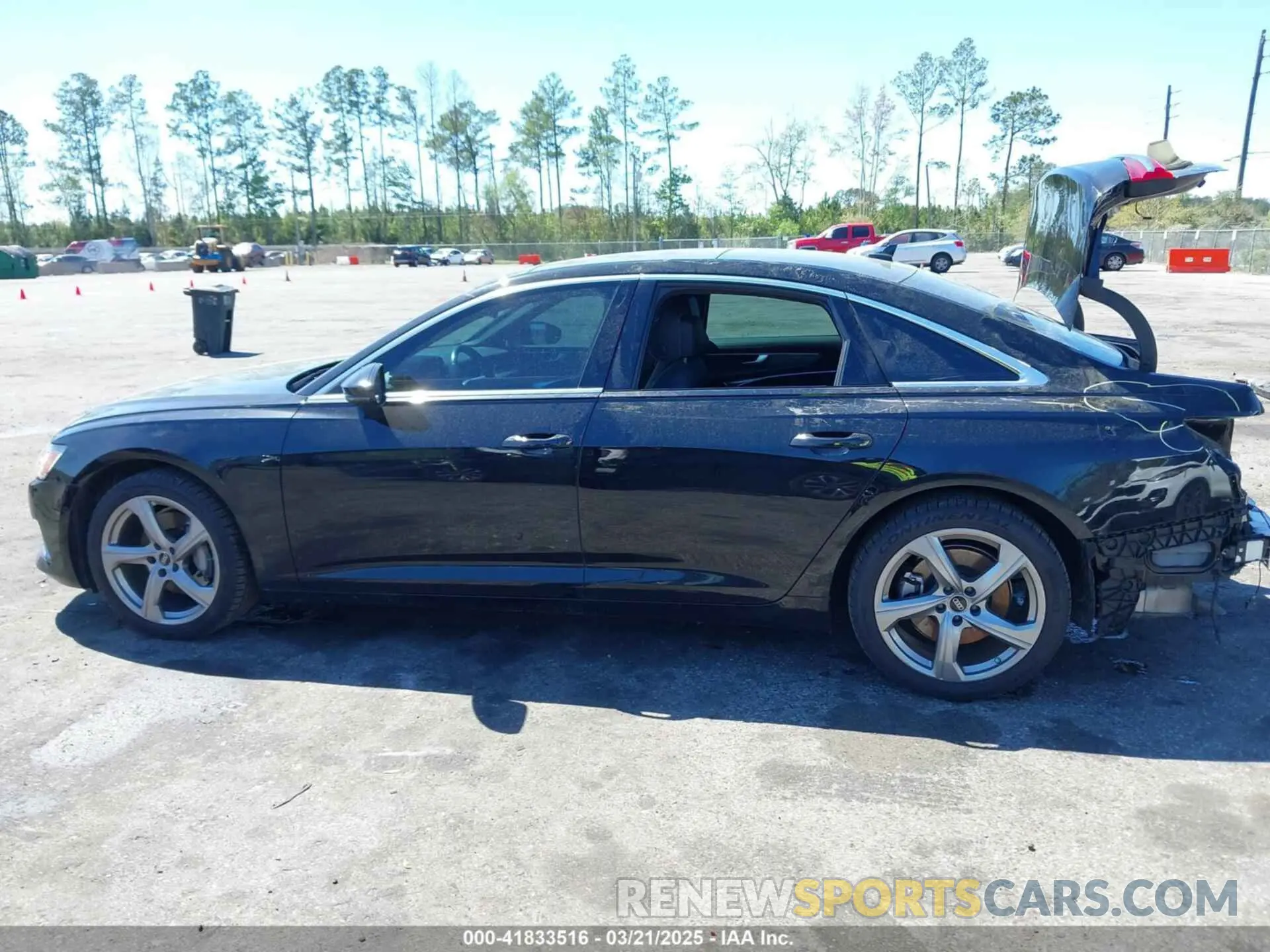 14 Photograph of a damaged car WAUE3BF29RN005518 AUDI A6 2024