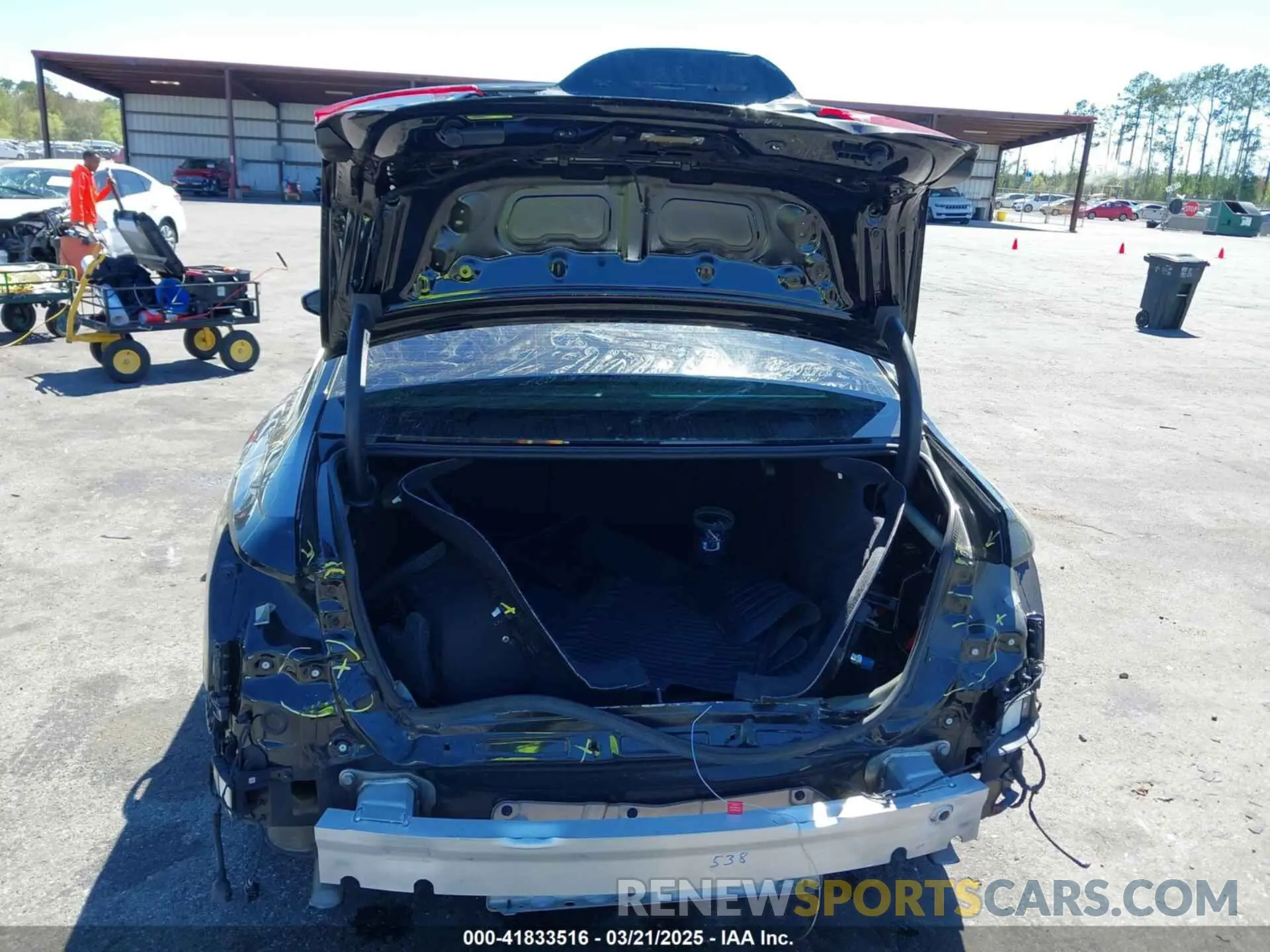 16 Photograph of a damaged car WAUE3BF29RN005518 AUDI A6 2024